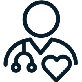 Physician with a heart