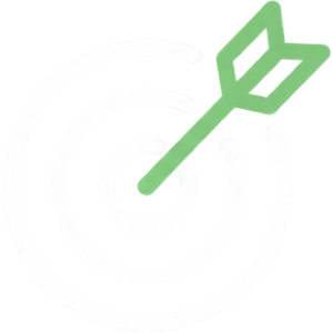 Target with an arrow